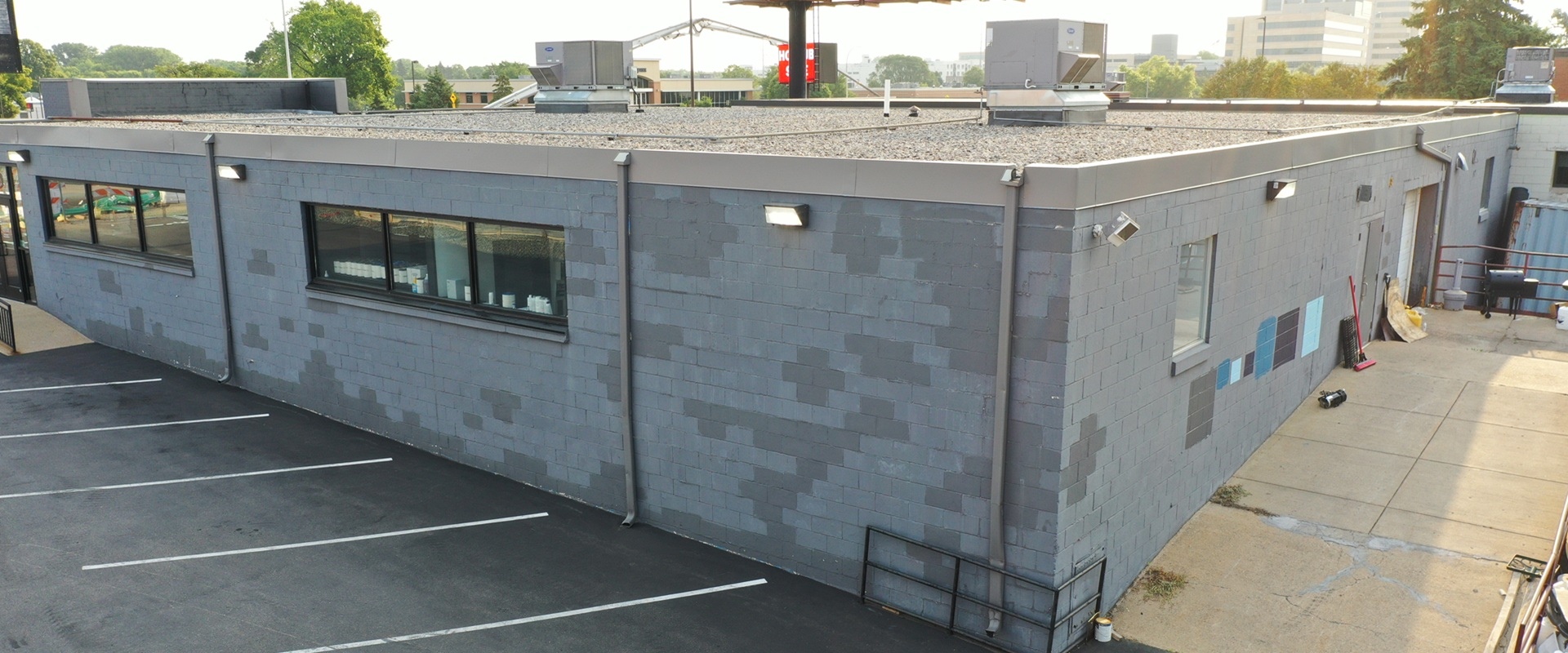 St. Louis Park Commercial Facade Refresh for Master Spas