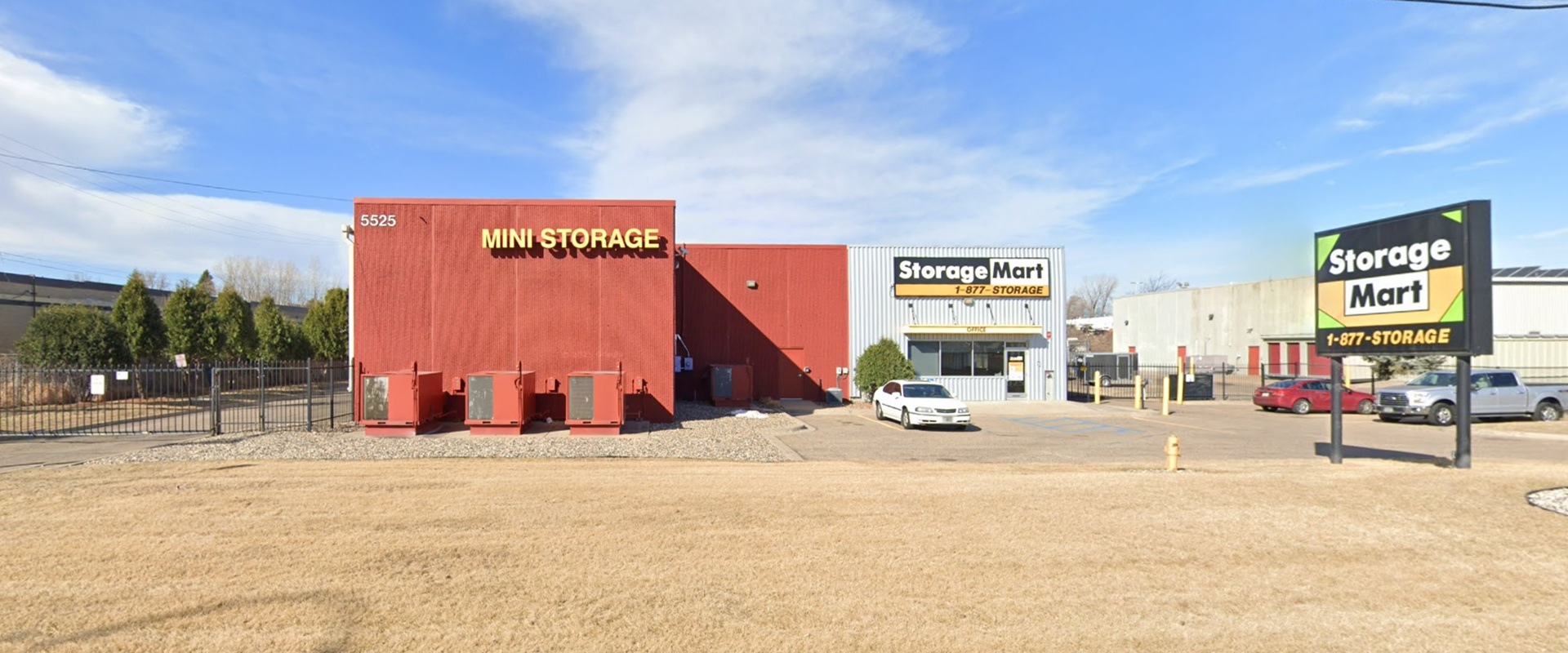 StorageMart Exterior Repaint in Plymouth, MN
