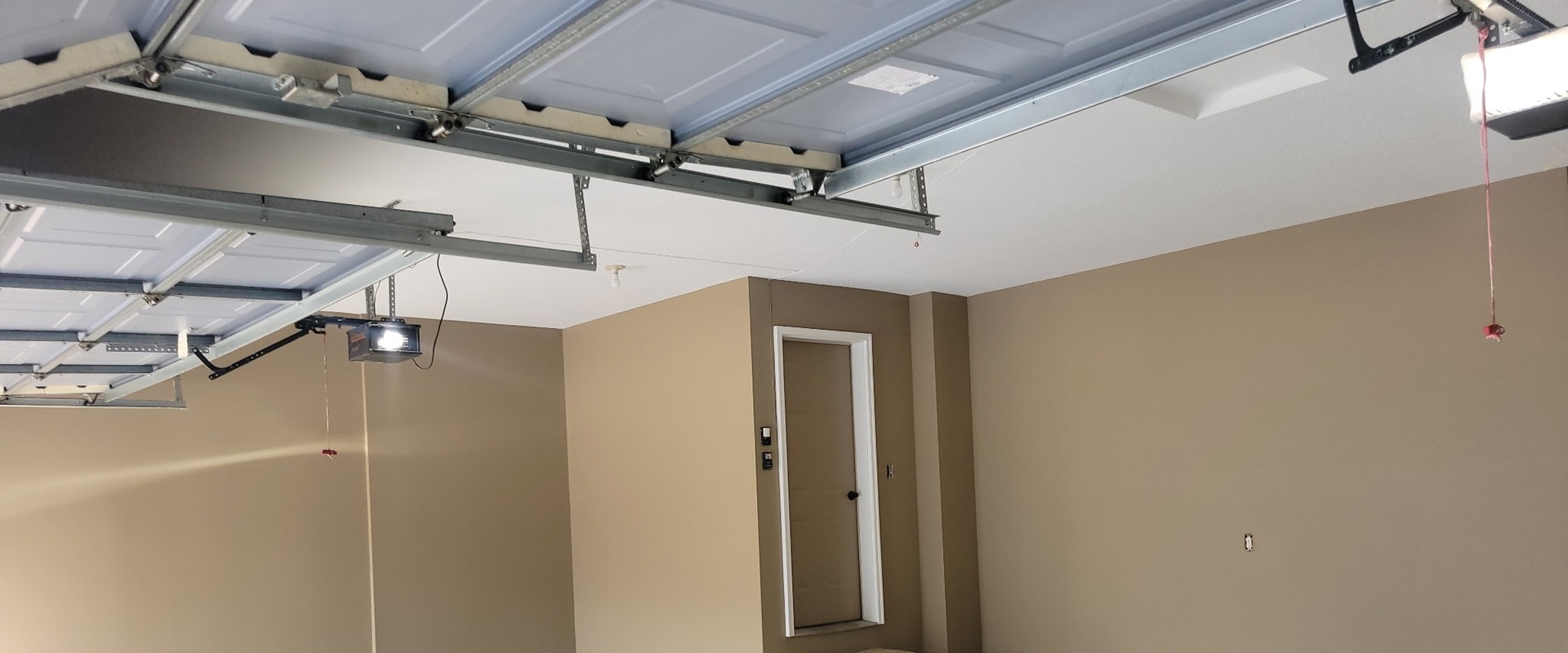 Maple Grove Garage Drywall and Paint Finish